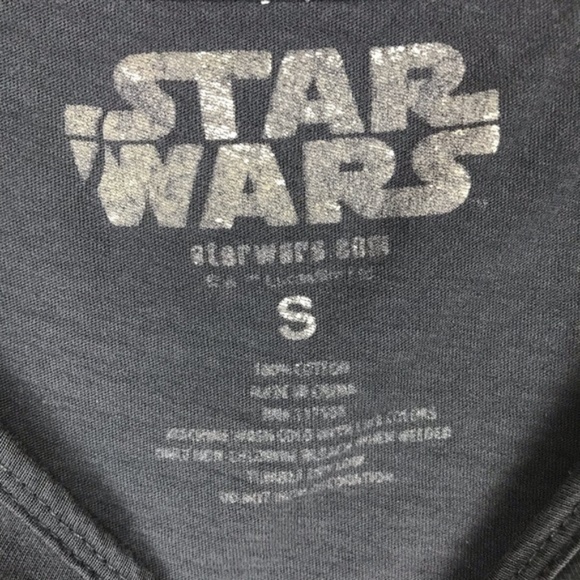 Star Wars Gray Graphic Print Short Sleeve Shirt - Picture 3 of 5